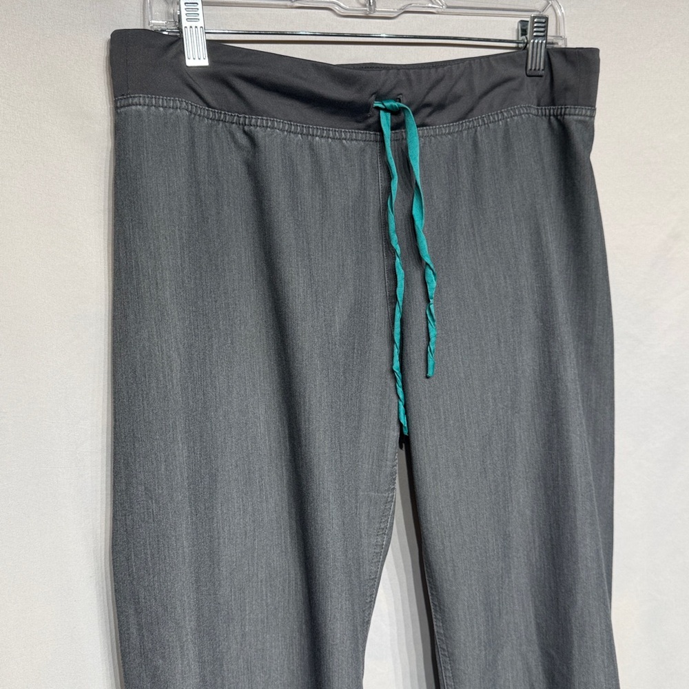 Figs High Waisted Livingston Basic Scrub Pants Graphite Size Medium - Picture 5 of 11